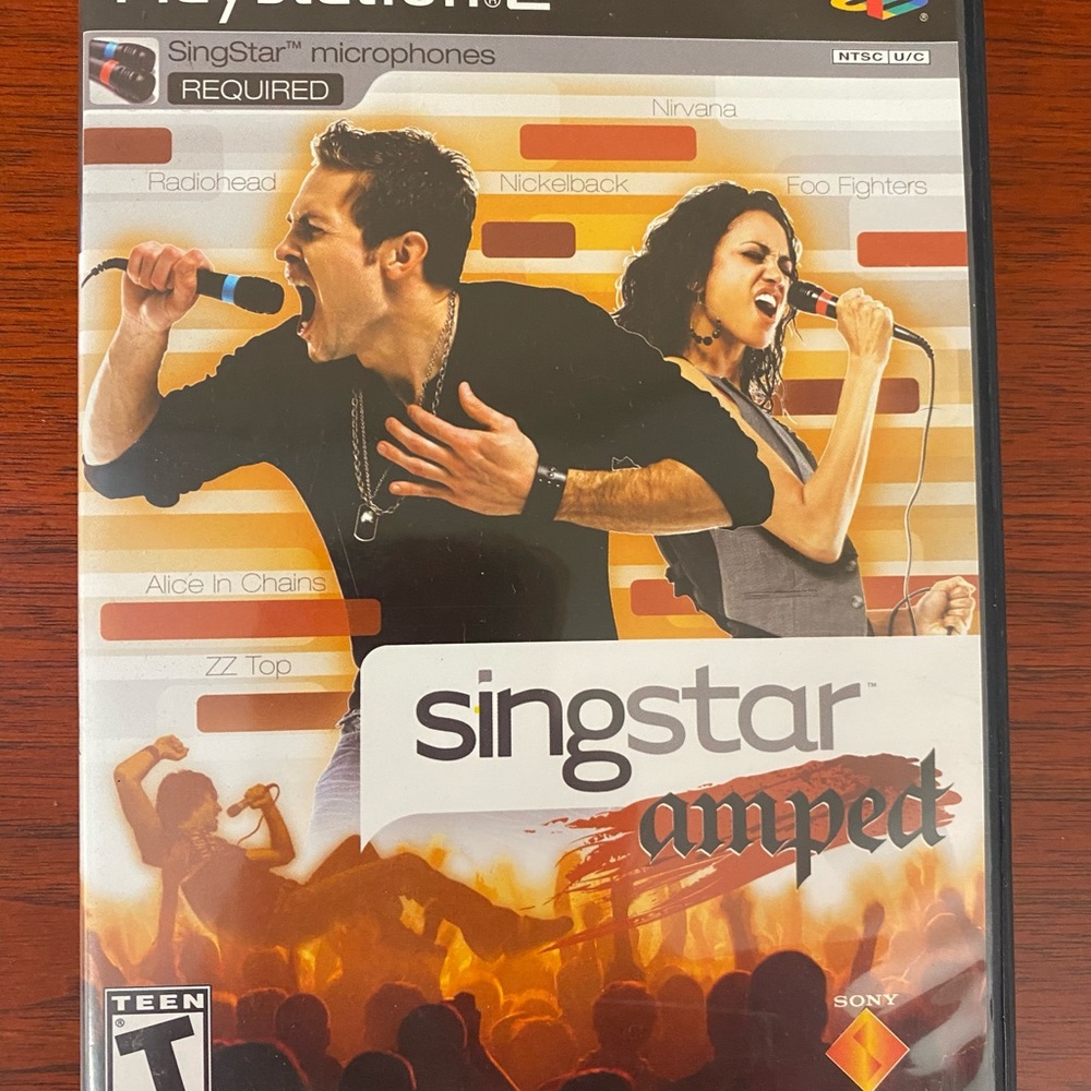 PlayStation 2 SingStar amped